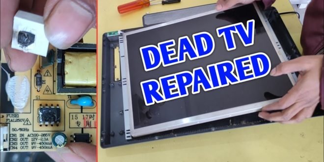 How To Repair Dead LED TV - Dip Electronics LAB