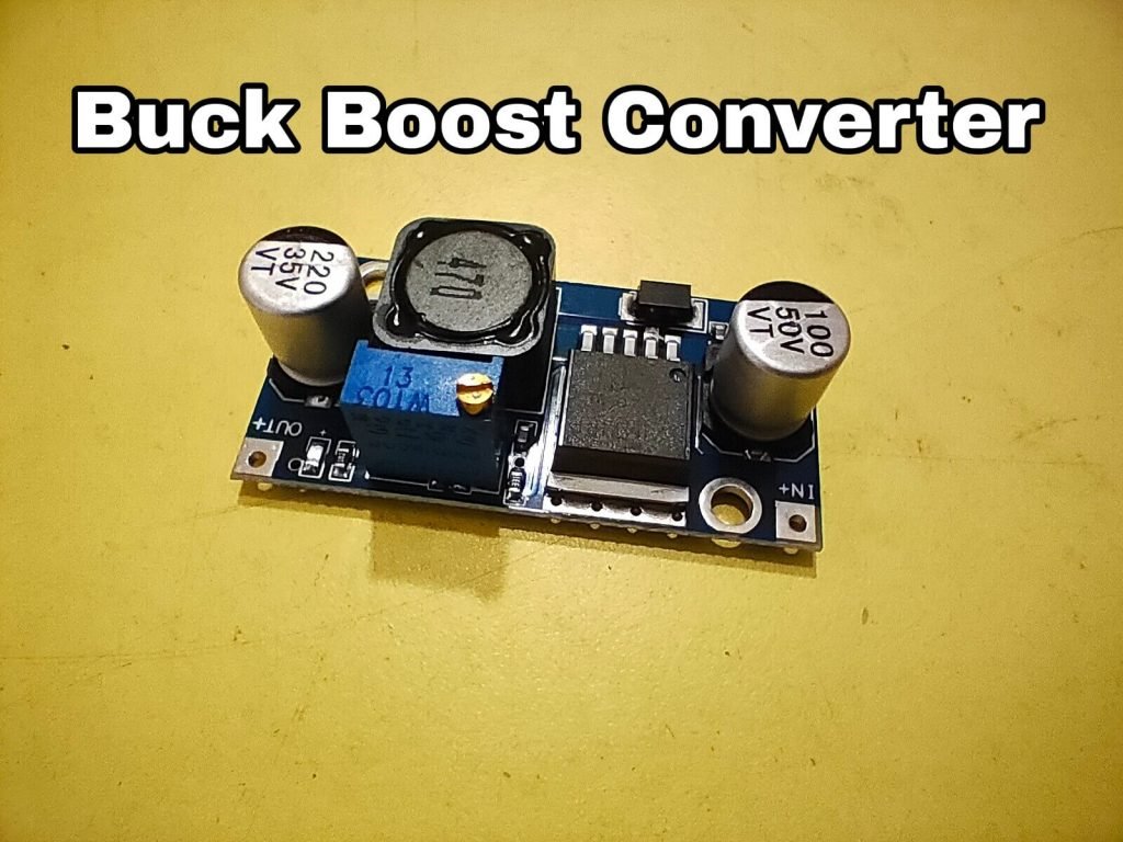 buck boost converter for tv repairing