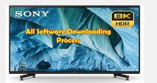sony tv update software downloading process