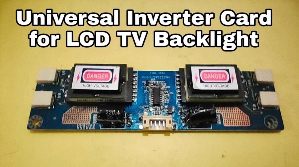 lcd tv inverter card for tv repairing