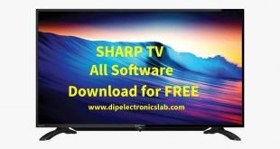 sharp tv software download