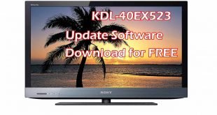 Sony KDL-40EX523 Update Software