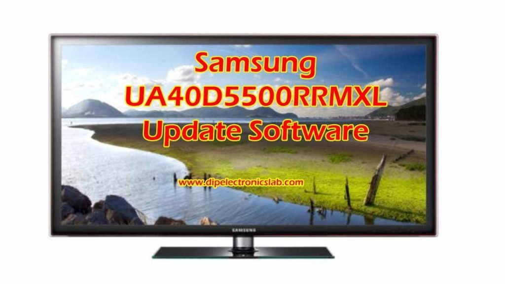 Samsung UA40D5500RRMXL Update Software