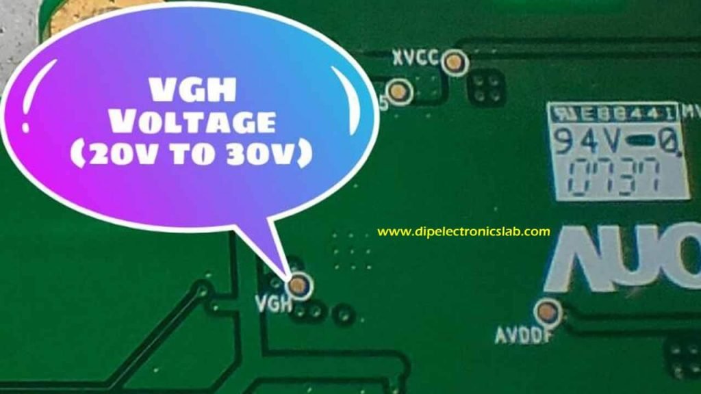 What is VGH voltage in TV Panel full Explain