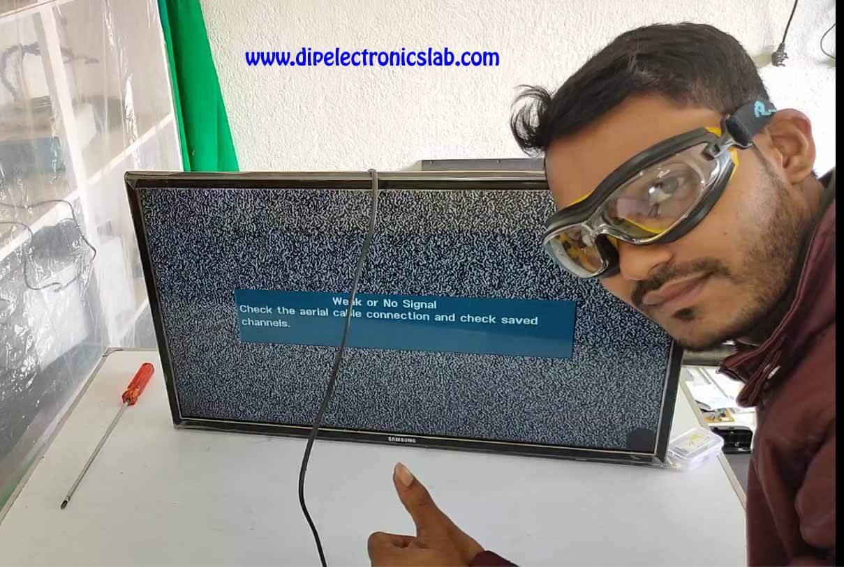 How To LED TV Repair Explai All Technique Dip Electronics LAB