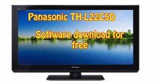 Panasonic TH-L22C5D Software