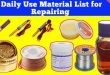 basic materials for soldering work