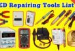 TV Repairing Tools List