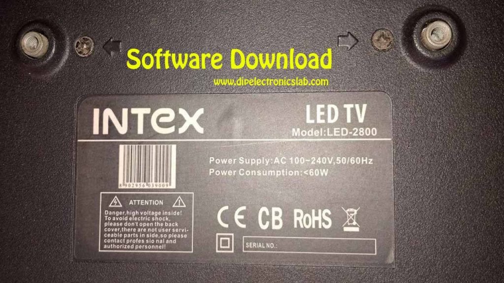 INTEX LED-2800 Software download