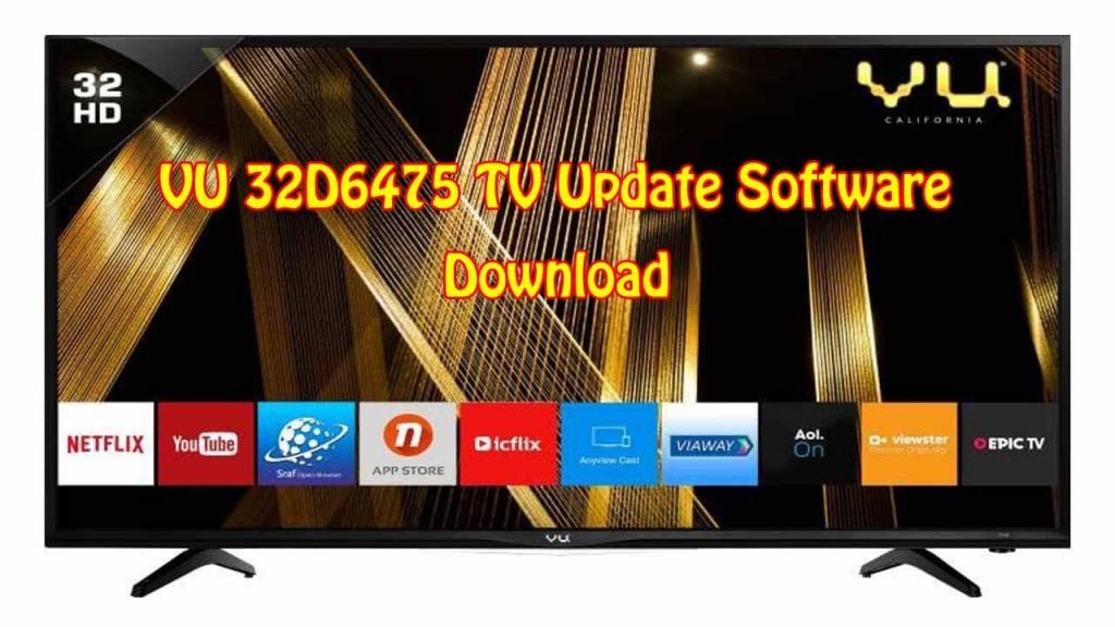 VU 32D6475 Update Software Download