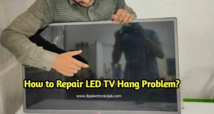 repair tv hang problem at home