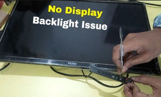 NO Display Sound OK Problem in LED TV