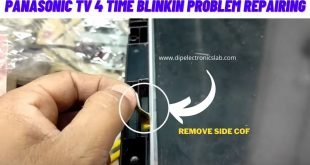 Panasonic LCD TV 4 Time Blink problem
