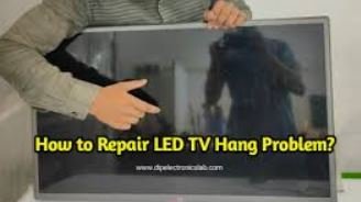 lcd led tv hang problem repairing