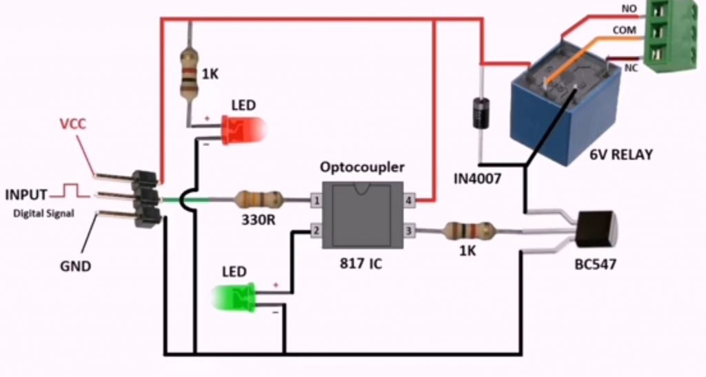 (Project) How to make a Relay module with Optocoupler Latest Circuit Diagram
