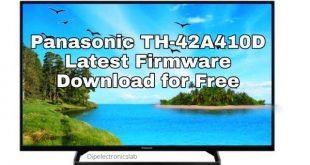 Panasonic TH-42A410D Latest Firmware