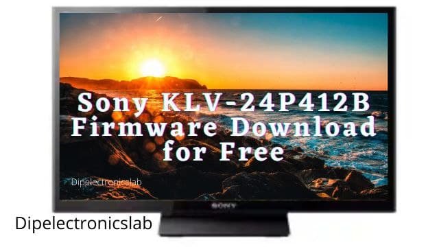 Sony KLV-24P412B Firmware 