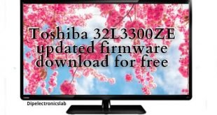 Toshiba 32L3300XE Software Download for Free