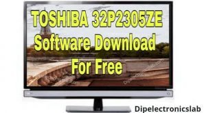 TOSHIBA 32P2305ZE firmware download for free