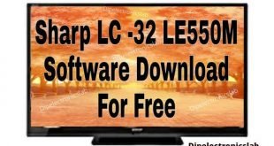 Sharp LC-32LE550M Software Download For Free