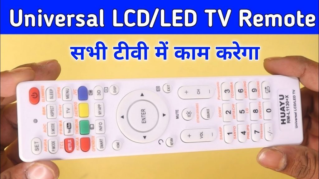 lcd led tv master remote
