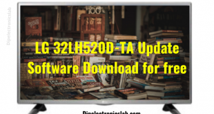 LG 32LH520D-TA Update Software Download For Free