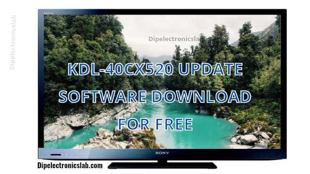 KDL-40CX520 Update Software Download For Free