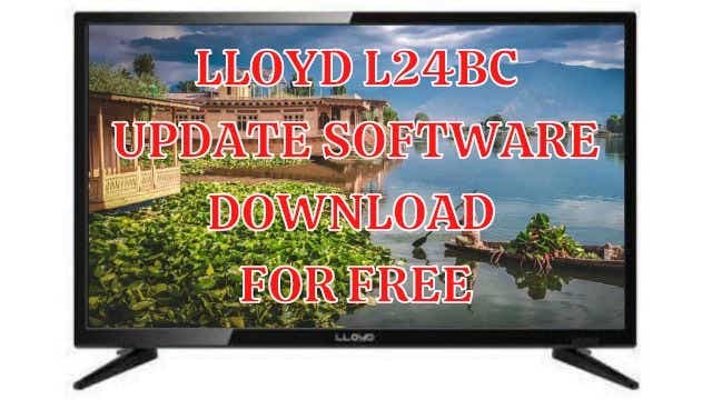 LLOYD L24BC Update Software Download For Free