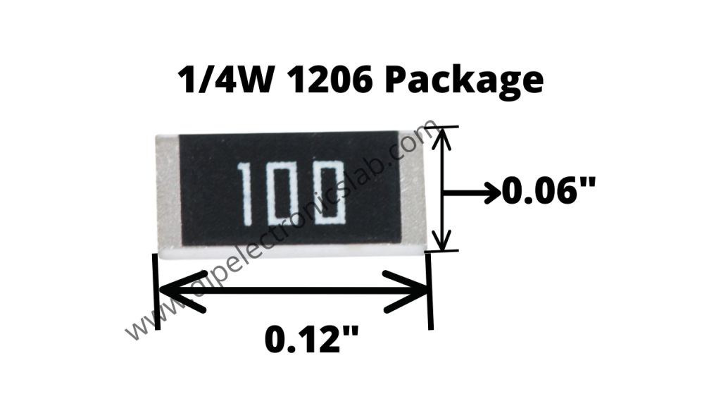 1206 smd resistor all details
