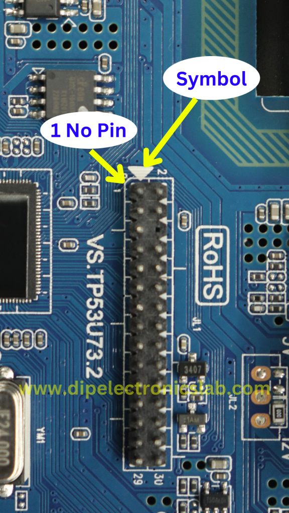 LED TV Universal Board LVDS Pins Picture