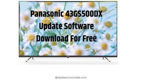 Panasonic 43GS500DX Update Software Download For Free