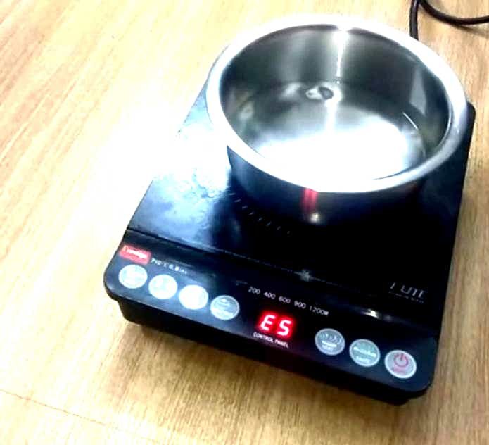 Common Causes and step to fix E5 Error Code in induction cooker