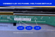 V216BG1-LE1-XC panel voltage details with cog voltage