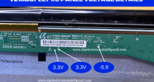 V216BG1-LE1-XC panel voltage details with cog voltage